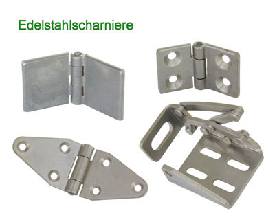 Edelstahlscharniere